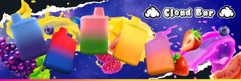 Sugar Spinz Cloud Bar by Hellavated, vape