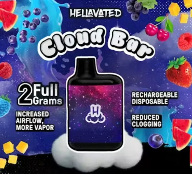 Tigerz Blood Disposable Vape by Hellavated, vape