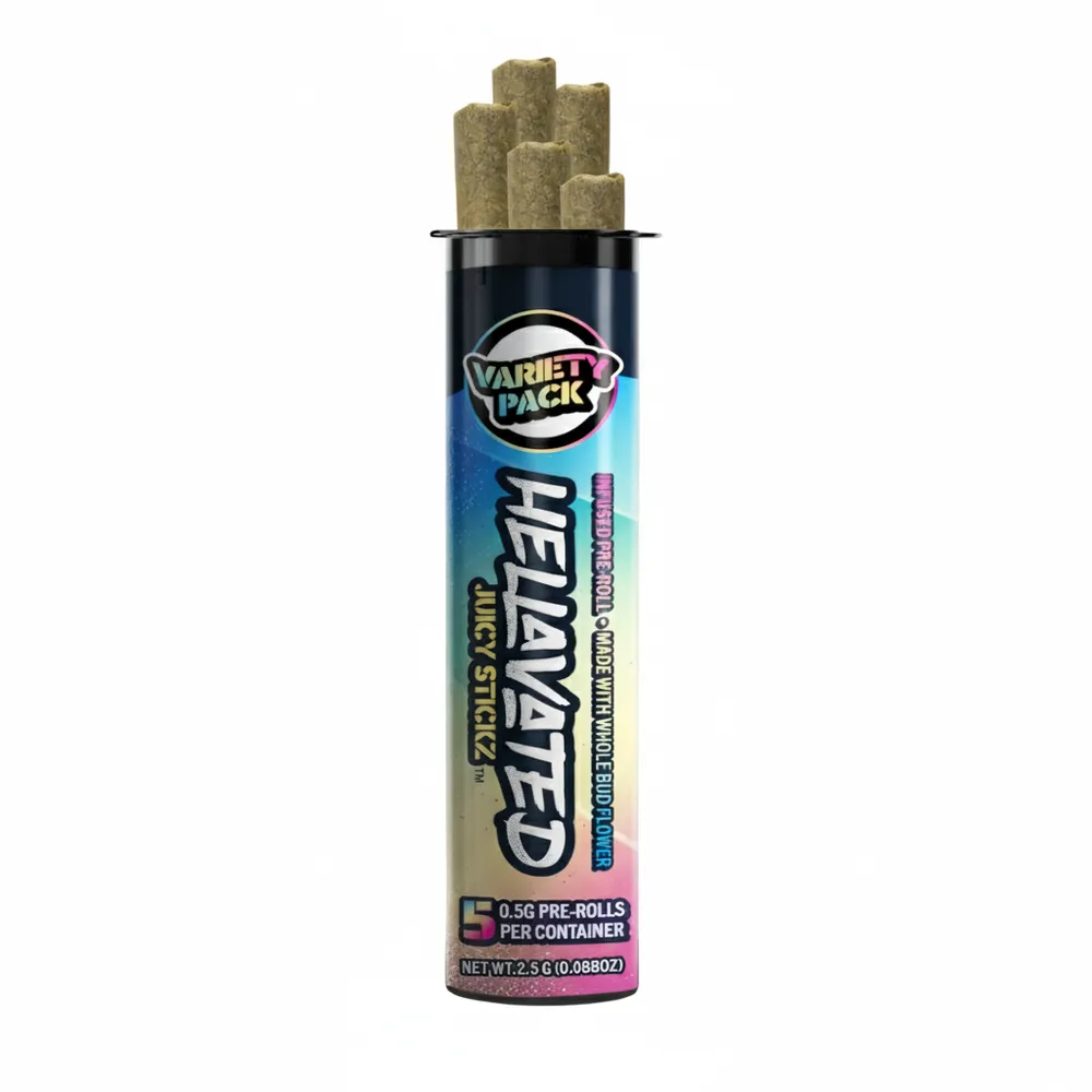 Variety Infused Pre-rolls by Hellavated, pre-roll
