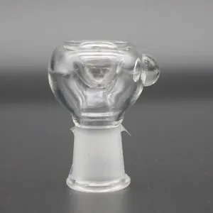 Replacement Clear Glass On Glass Bowl by High Mountain Imports
