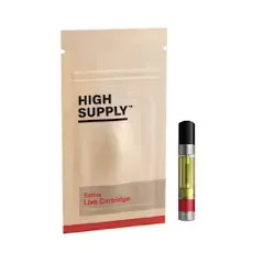 Super Lemon Haze Oil Cartridge by High Supply, vape
