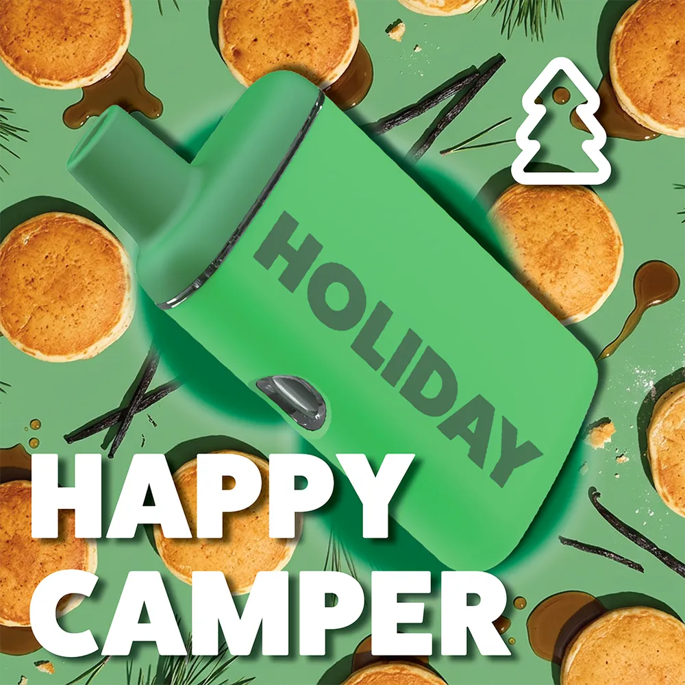 Happy Camper Disposable Vape Pen by HOLIDAY, vape