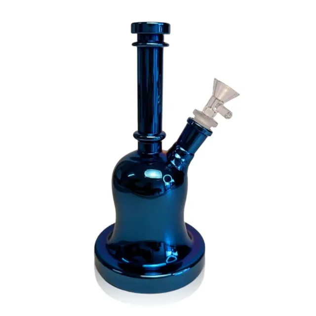 Bell Shaped Metallic Glass Bong by Honey Bee Herb, accessory