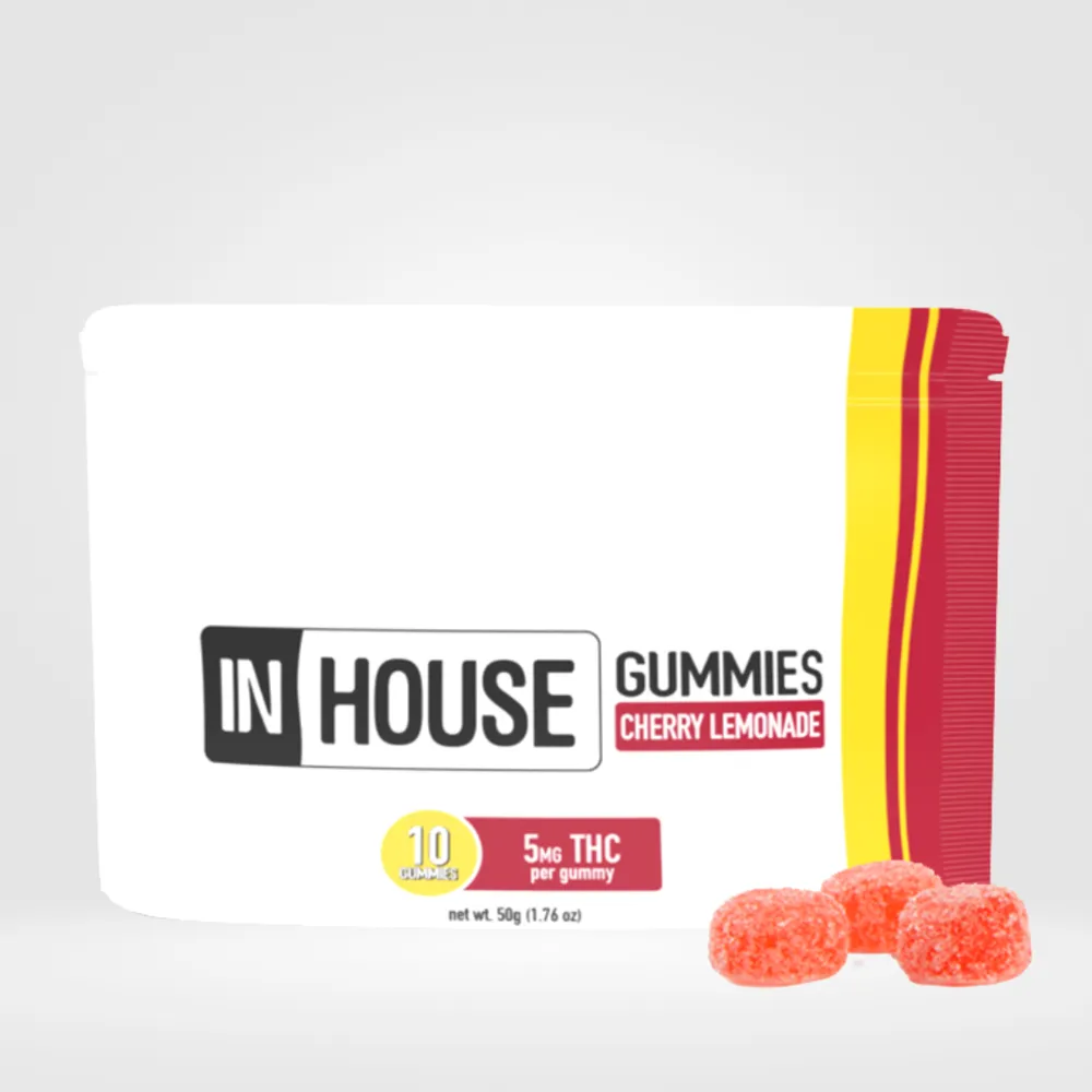 Cherry Lemonade Gummies by In House, edible