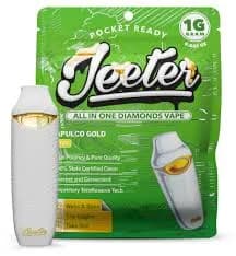 Acapulco Gold Liquid Diamonds All-In-One Vape by Jeeter, vape