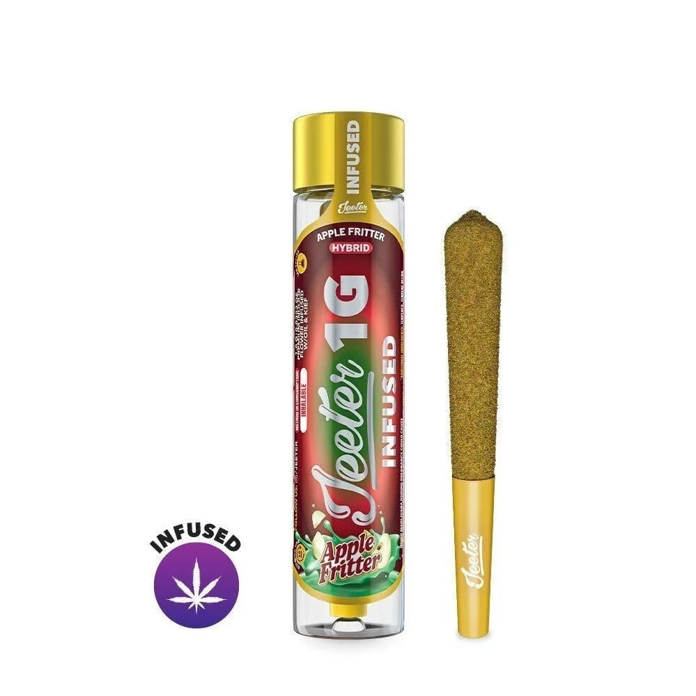 Apple Fritter Infused Pre-roll by Jeeter, pre-roll