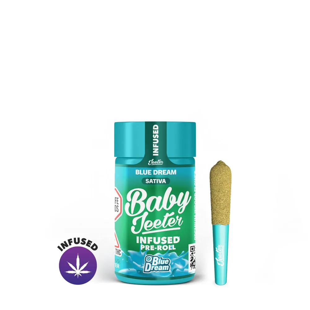 Blue Dream Infused Pre-roll by Jeeter, pre-roll