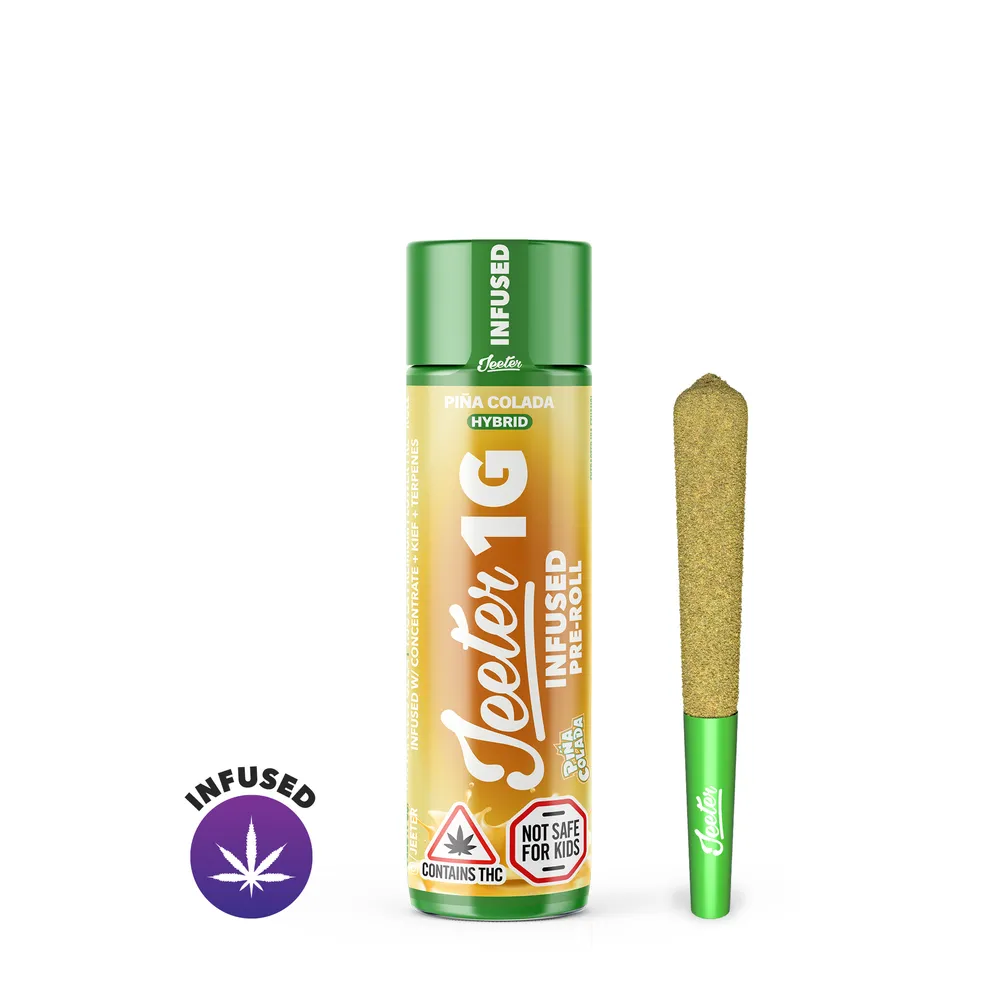 Pina Colada Infused Pre-roll by Jeeter, pre-roll