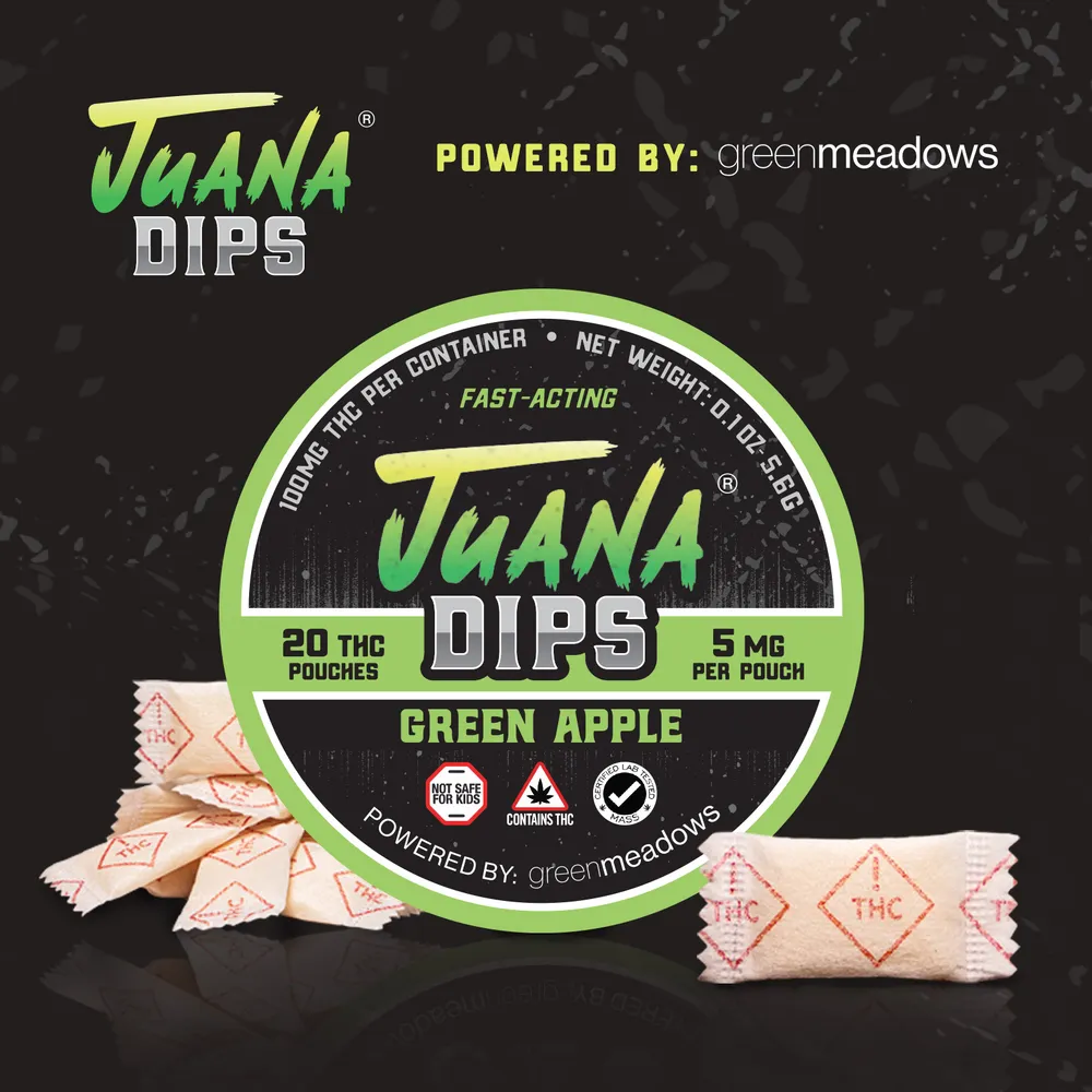 Green Apple THC Pouches by JuanaDips