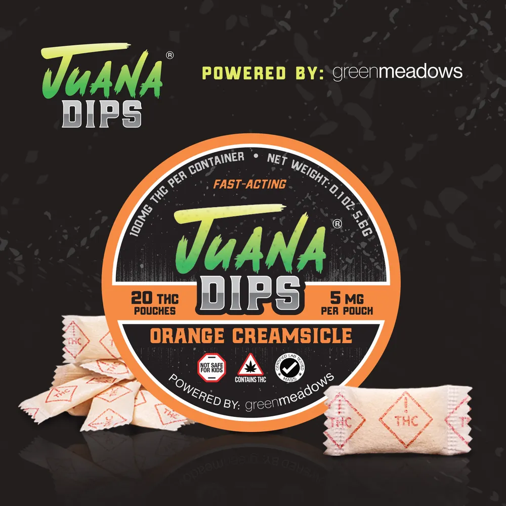 Orange Creamsicle THC Pouches by JuanaDips