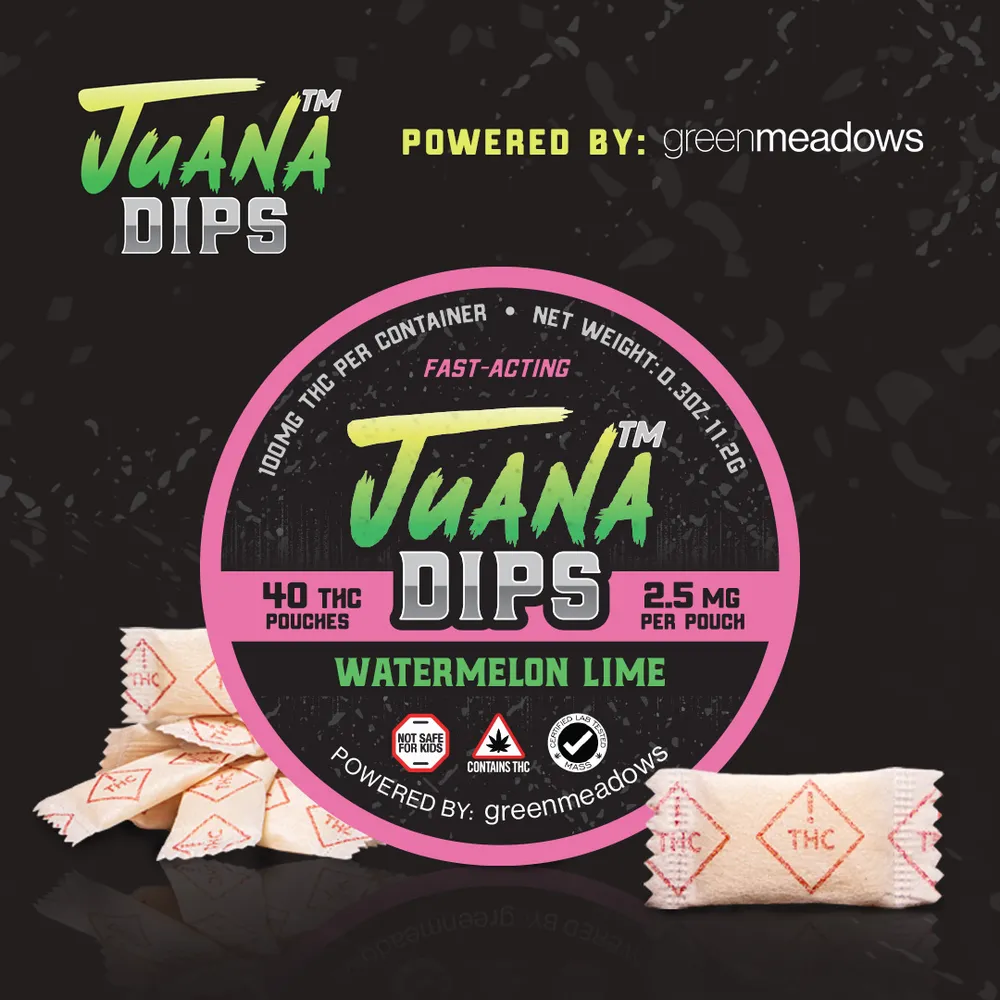 Watermelon LimeTHC Pouches by JuanaDips, edible