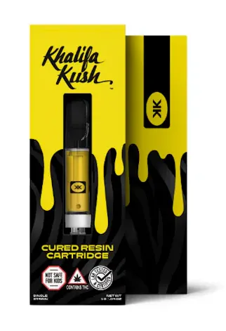 Khalifa Kush Cured Resin Cartridge by Khalifa Kush, vape