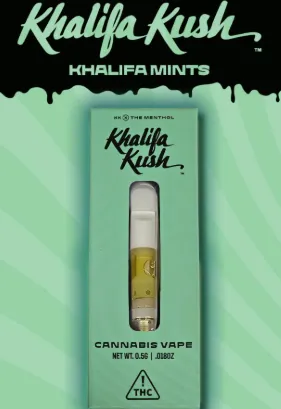 Khalifa Mints Cured Resin Cartridge by Khalifa Kush, vape