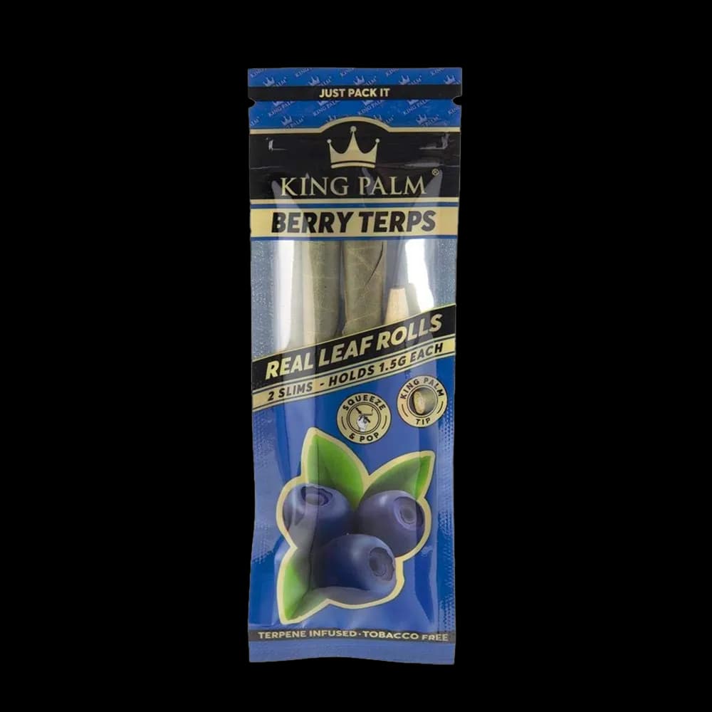Berry Terps Green Leaf Wrap by King Palm