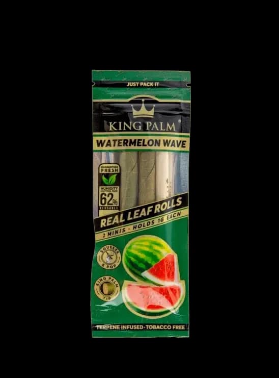 Watermelon Wave Green Leaf Wrap by King Palm, accessory