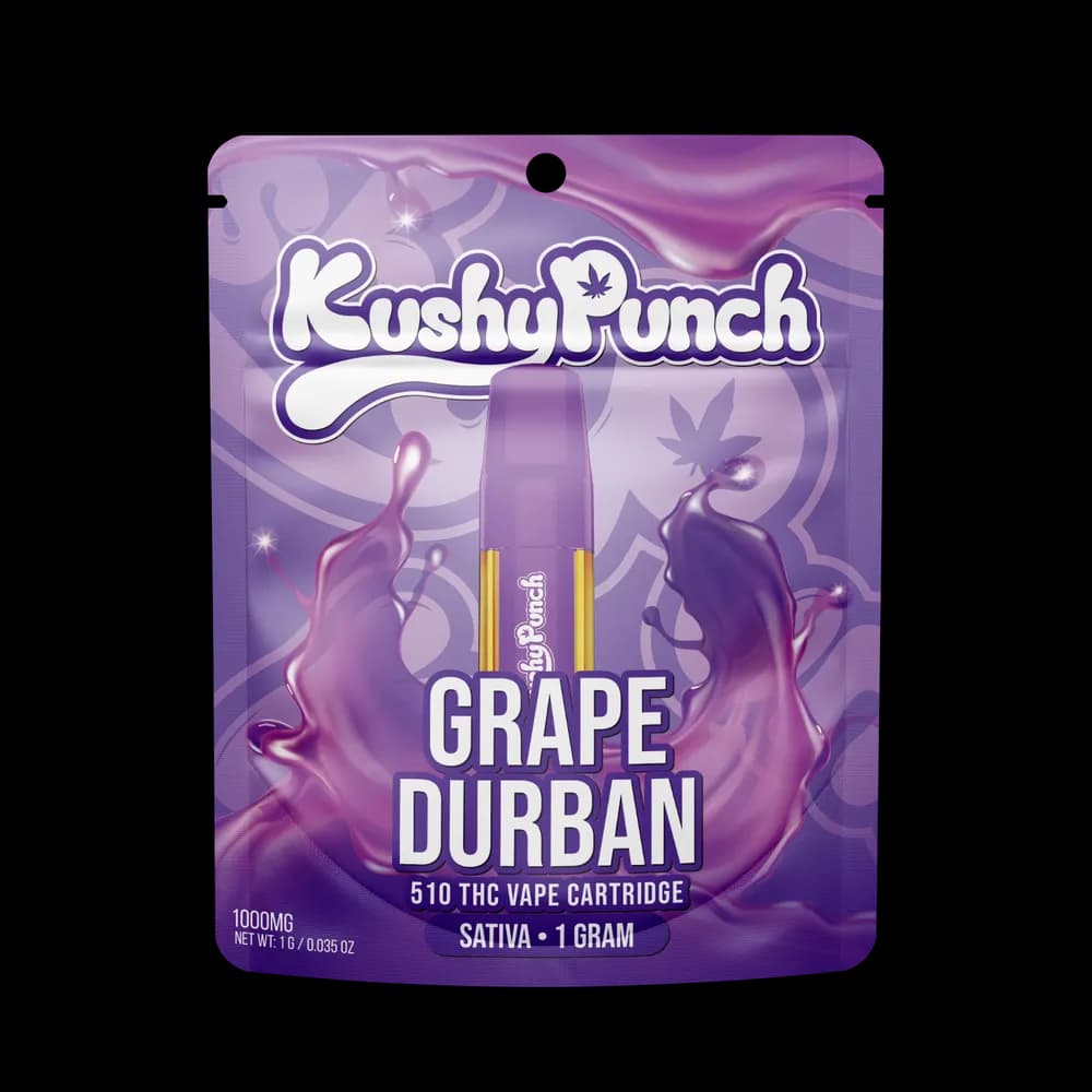 Grape Durban Oil Cartridge by Kushy Punch