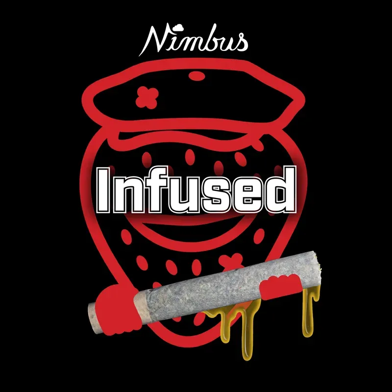 Strawberry Kissah Infused Pre-roll by Lit Cannon
