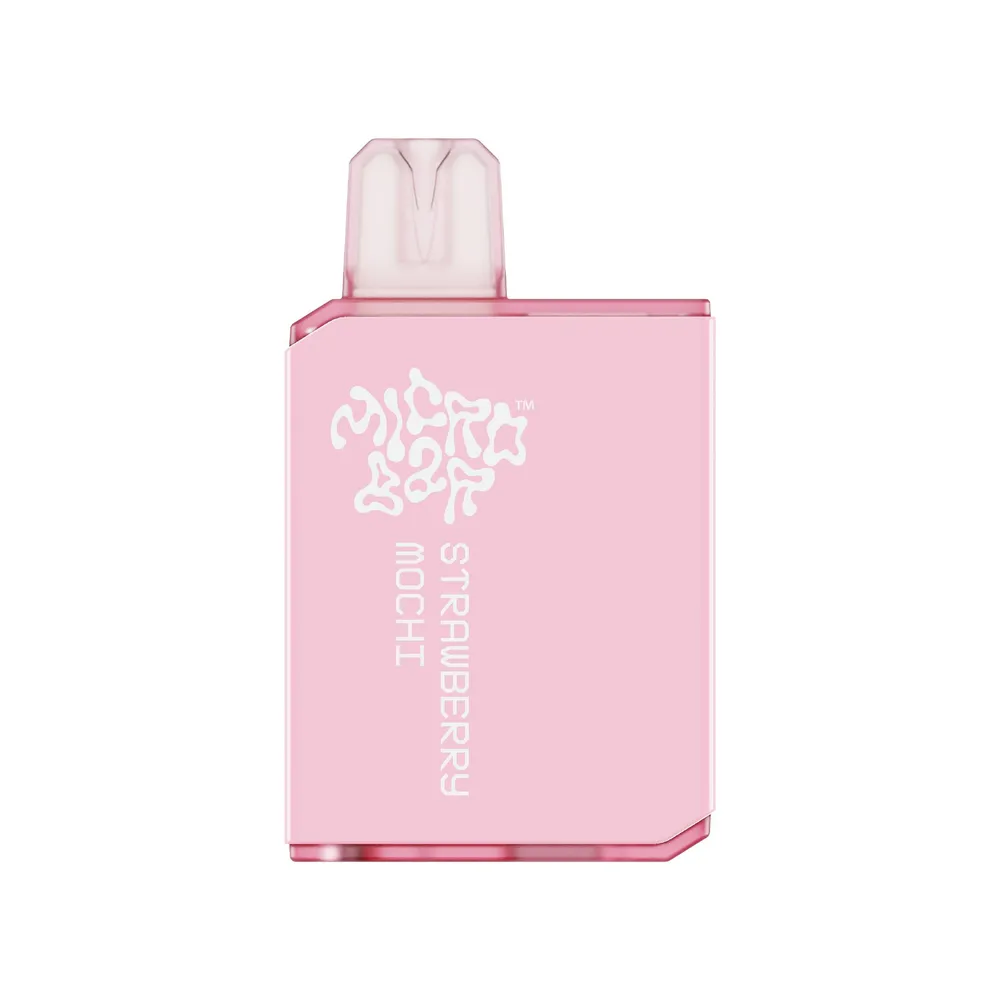 Strawberry Mochi Disposable Vape Pen by Micro Bar, vape