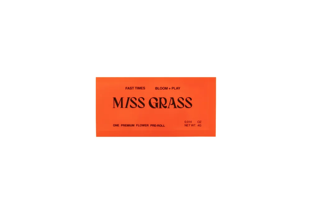 Fast Times Mini Pre-roll by Miss Grass, pre-roll