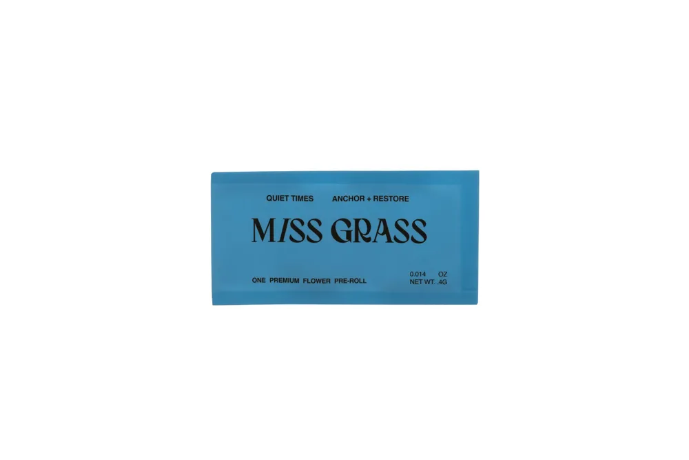 Quiet Times Mini Pre-roll by Miss Grass