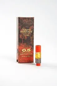 Lilac Diesel Live Resin Oil Cart by Nature's Heritage, vape