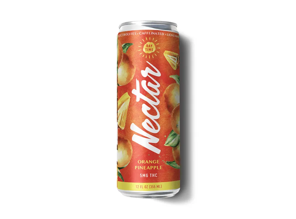 Orange Pineapple Infused Beverage by Nectar, edible