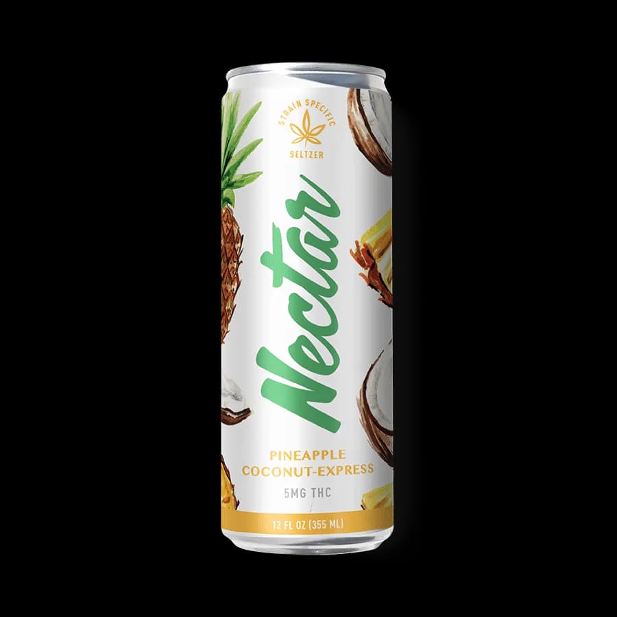 Pineapple Coconut Infused Seltzer by Nectar