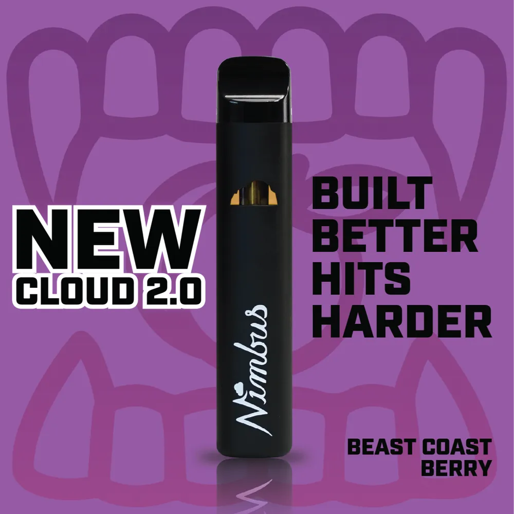 Beast Coast Berry Disposable Vape Pen by Nimbus, vape