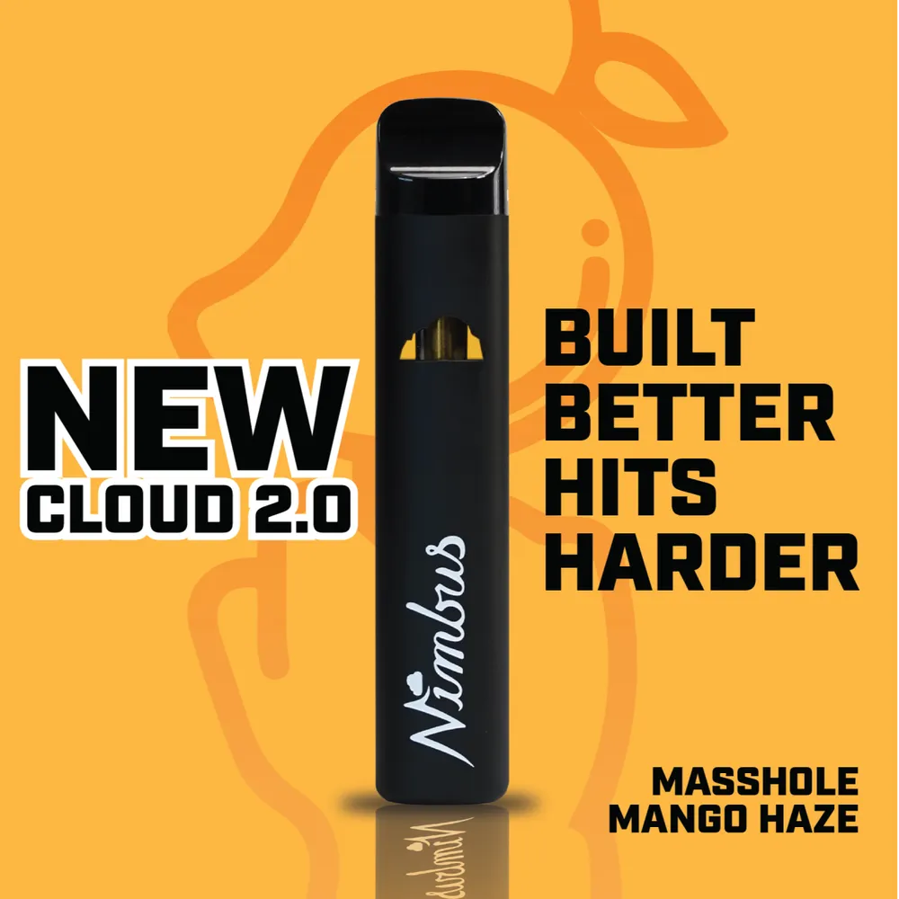 Masshole Mango Disposable Vape Pen by Nimbus, vape