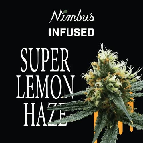 Super Lemon Haze Infused Flowah by Nimbus, flower