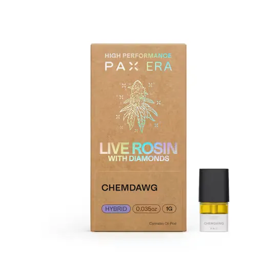 Chemdawg Live Rosin with Diamonds PAX Pod by PAX, vape