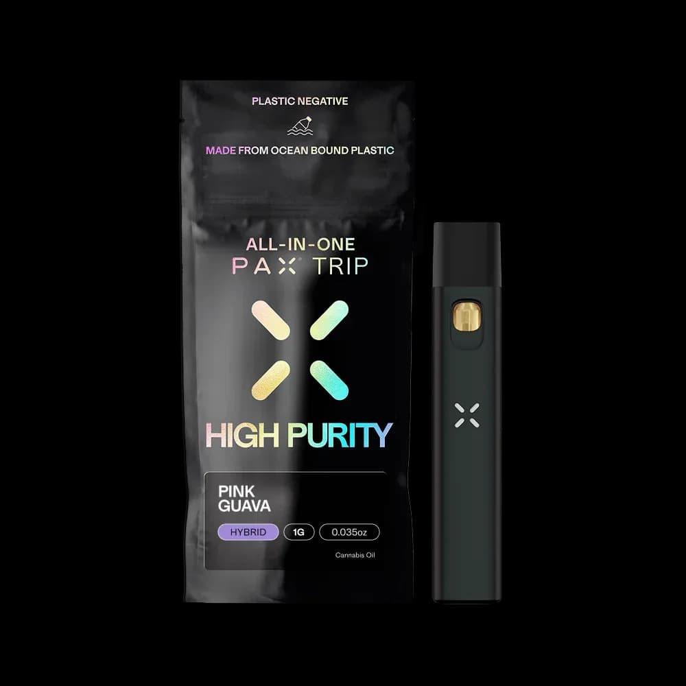 Pink Guava High Purity THC All-In-One by PAX, vape