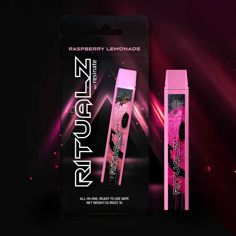 Raspberry Lemonade All-In-One Vaporizer by Ritualz, vape