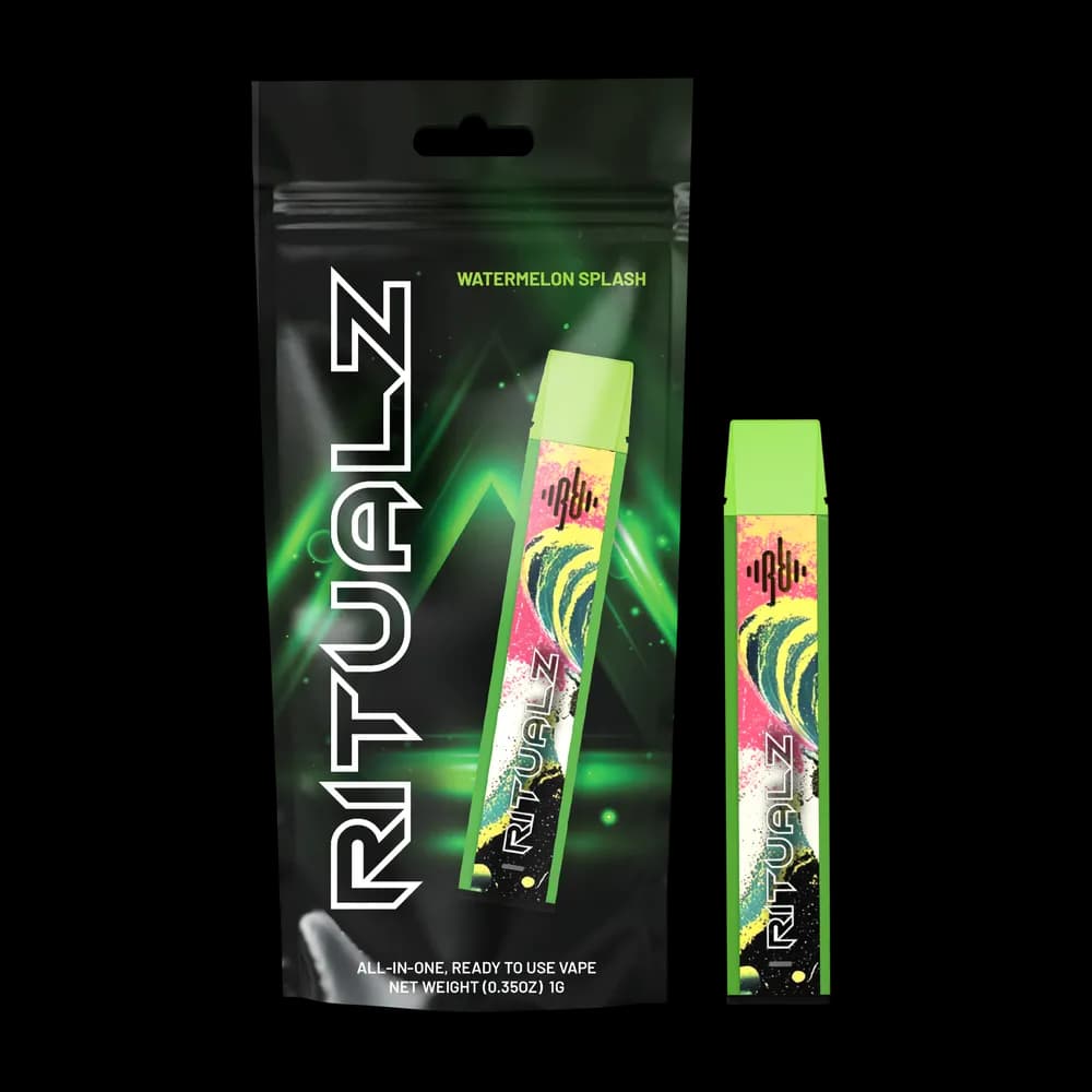 Watermelon Splash All-In-One Vaporizer by Ritualz, vape