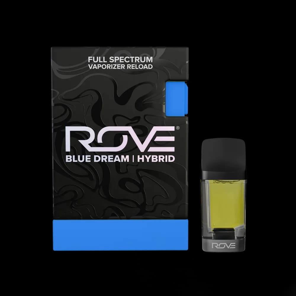 Blue Dream Full Spectrum Diamond Vape Reload by Rove, vape