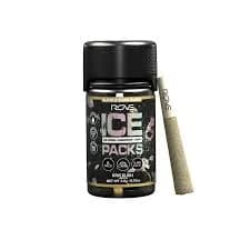 Kiwi Kush Ice Rosin + Diamonds + Ice Hash Infused Pre-roll by Rove, pre-roll
