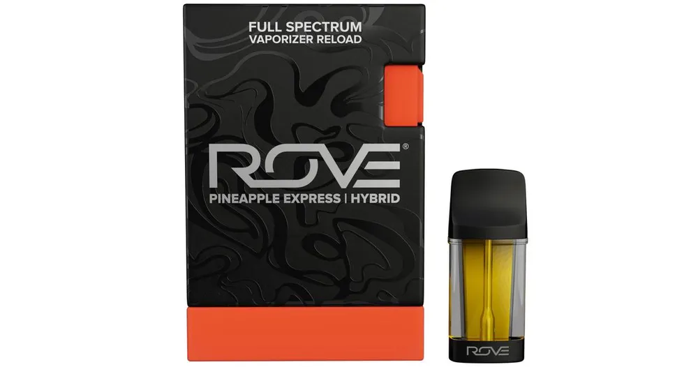 Pineapple Express Full Spectrum Diamond Vape Reload by Rove, vape