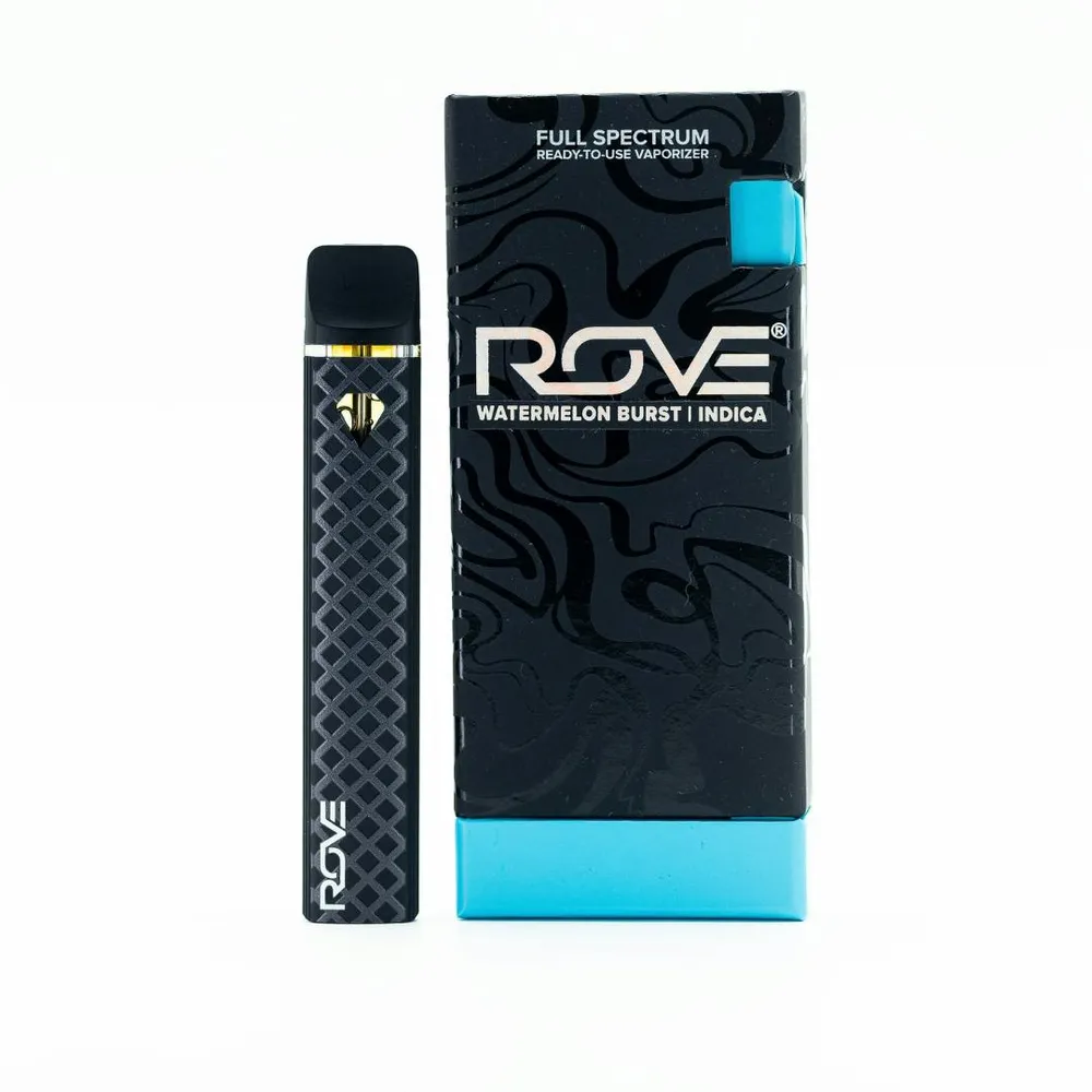 Watermelon Burst Ready-To-Use Full Spectrum Diamond Vape Pen by Rove, vape