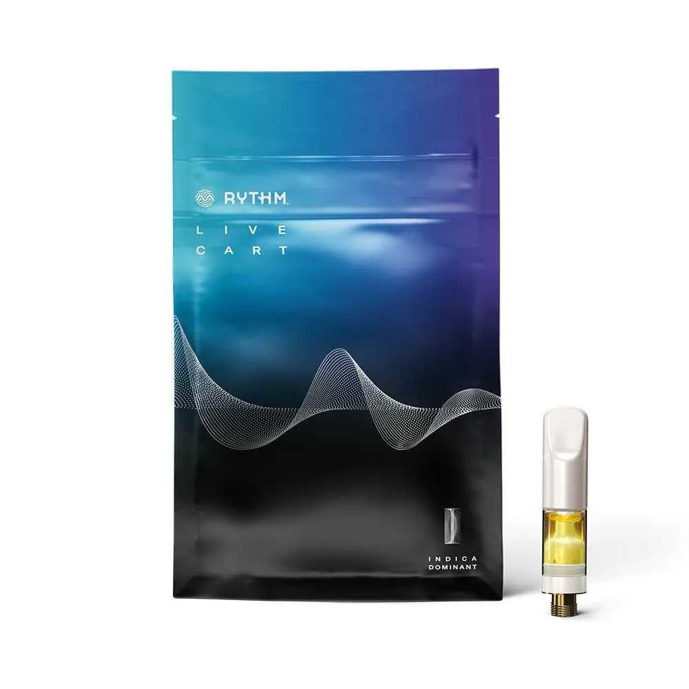 Brownie Scout Live Resin Oil Cartridge by RYTHM, vape