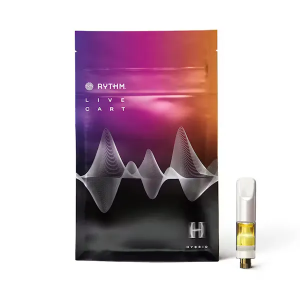 Cereal Milk Liquid Live Resin Cartridge by RYTHM, vape