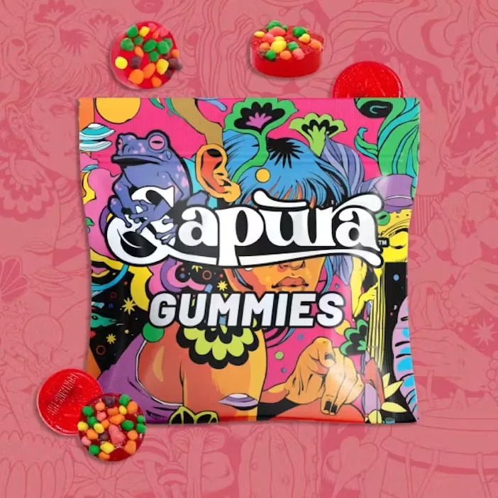 Strawberry Crunch Gummies by Sapūra, edible
