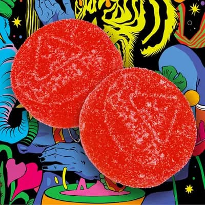 Sapura | Super Charged Cherry Gummies by Sapura, edible