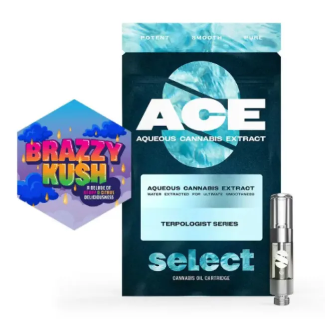 Brazzy Kush Oil Cartridge by Select, vape