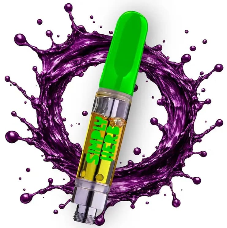 Blackberry Spritz Oil Cartidge by Simply Herb, vape