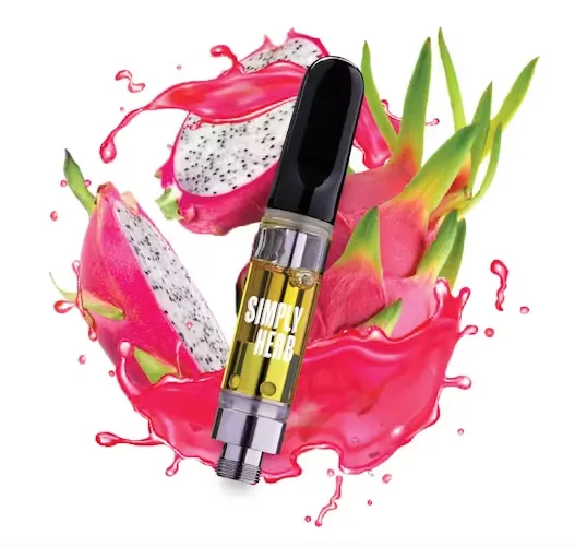 Dungeons & Dragonfruit Oil Cartridge by Simply Herb, vape