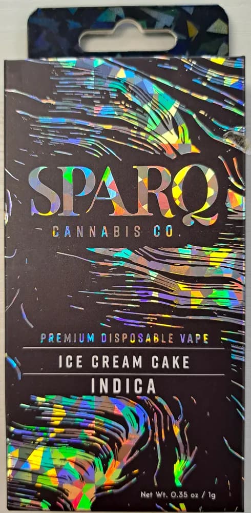Ice Cream Cake Oil Cartridge by SPARQ, vape
