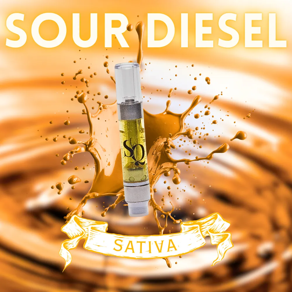 Sour Diesel Oil Cartridge by SPARQ, vape