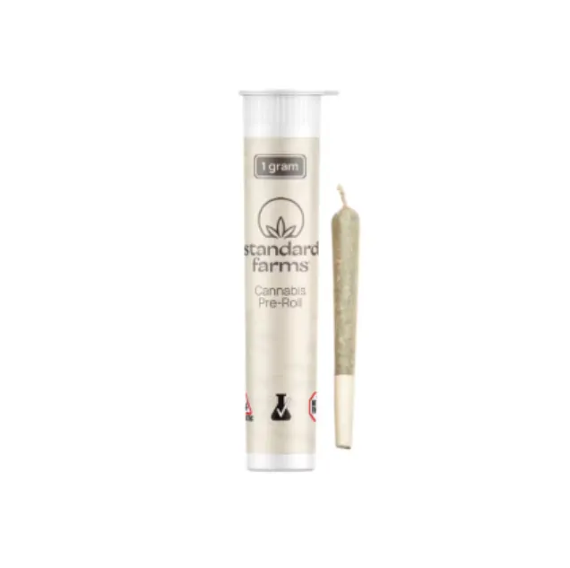 Flan Sherbert Pre-roll by Standard Farms, pre-roll