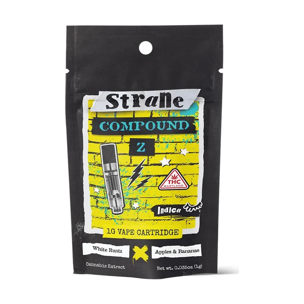 Compound Z Oil Cartridge by Strane, vape