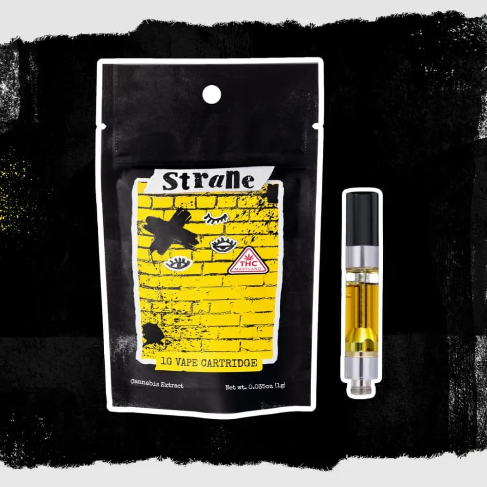 Durban Poison Oil Cartridge by Strane, vape